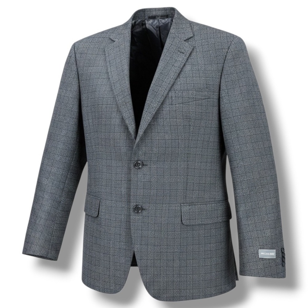 NWT Michael Kors Kelson Blazer Men's 44R Glen Plaid Two Button Sport Coat